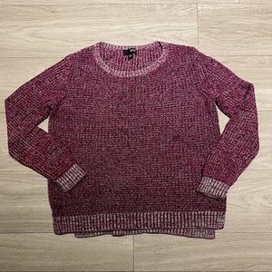 Purple Heathered Sweater